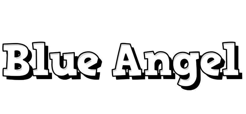 Blue Angel snowing logo